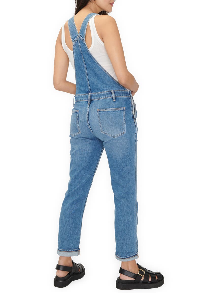 The Denim Maternity Overall, Alternate, color, INDIGO