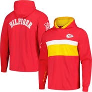 Tommy Hilfiger Men's Tommy Hilfiger  Red Kansas City Chiefs Morgan Long Sleeve Hoodie T-Shirt