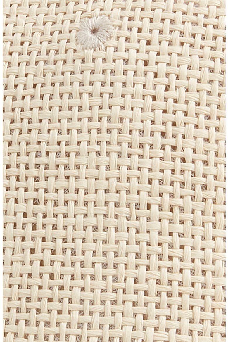 Straw Baseball Cap, Alternate, color, BEIGE LIGHT COMBO