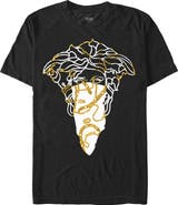 Crooks & Castles Men's Crooks & Castles Medusa White Bandana  Graphic T-Shirt
