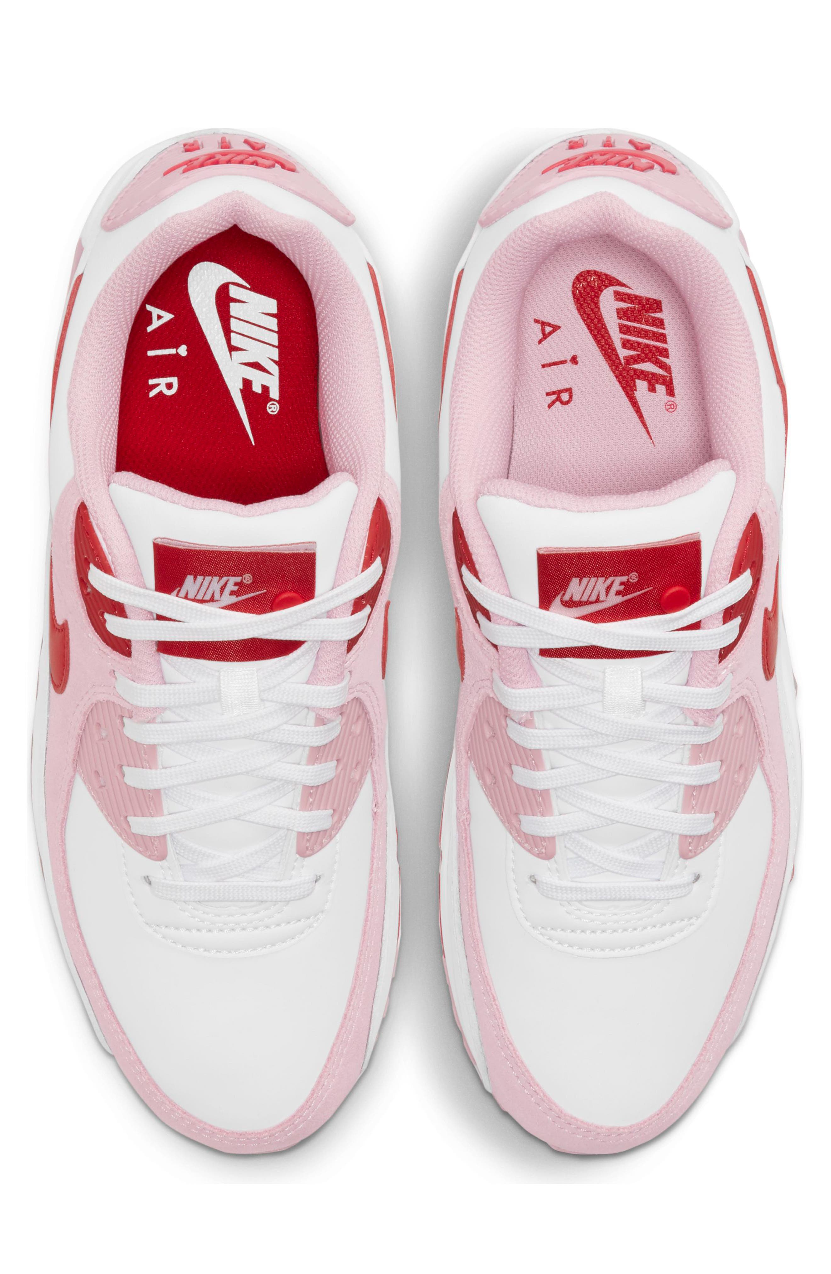 Nike Air Max 90 Valentine's Day Sneaker, Alternate, color, 