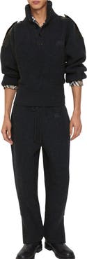 Burberry Wool Track Pants
