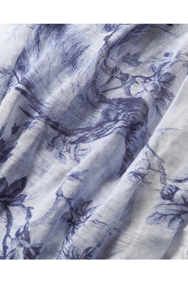 Zephra Linen Silk Scarf, Alternate, color, AERO BLUE