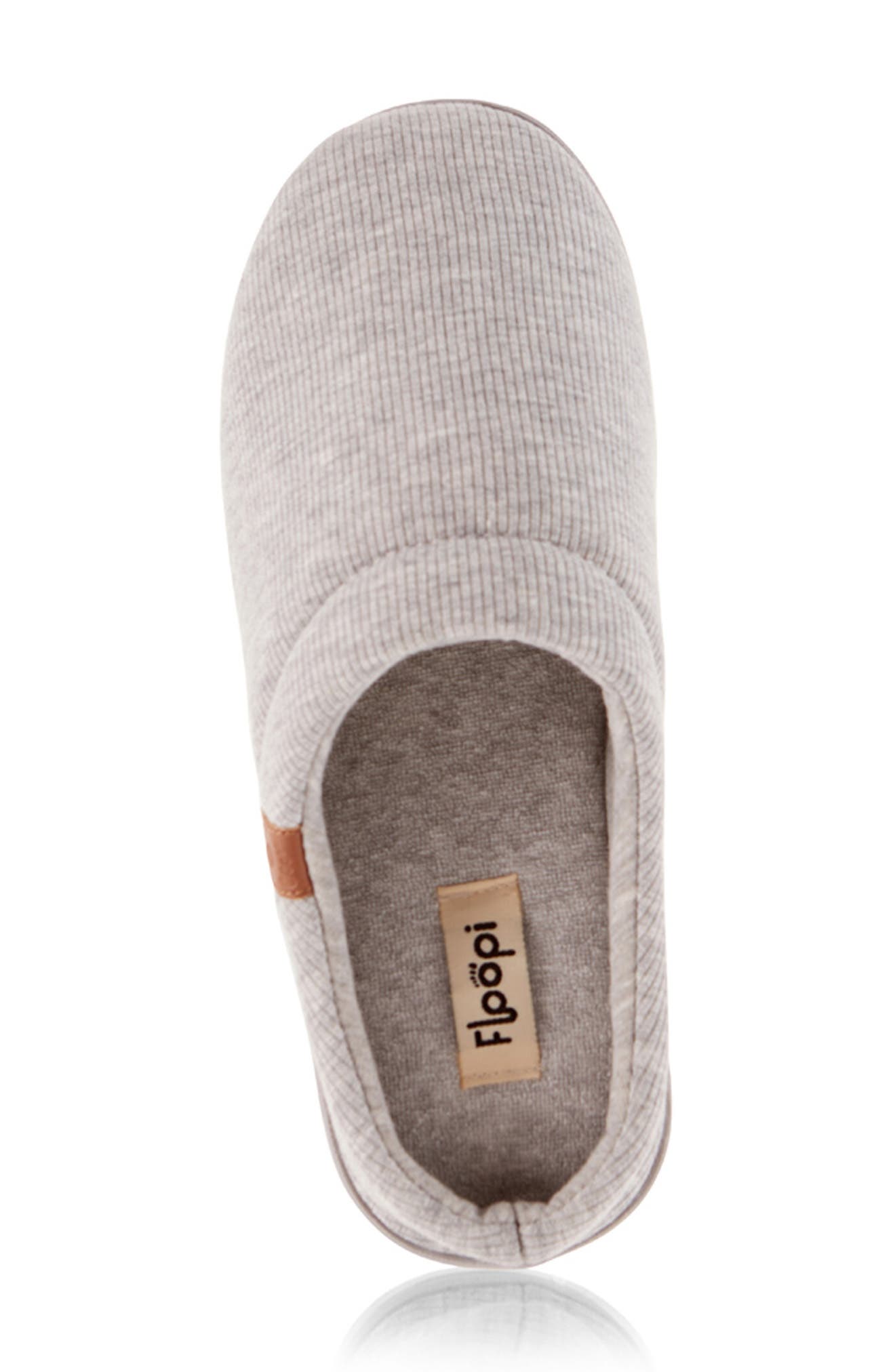 FLOOPI Sydney Ribbed Slipper, Alternate, color, Grey