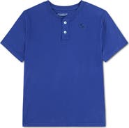 abercrombie kids Kids' Essential Cotton Blend Henley