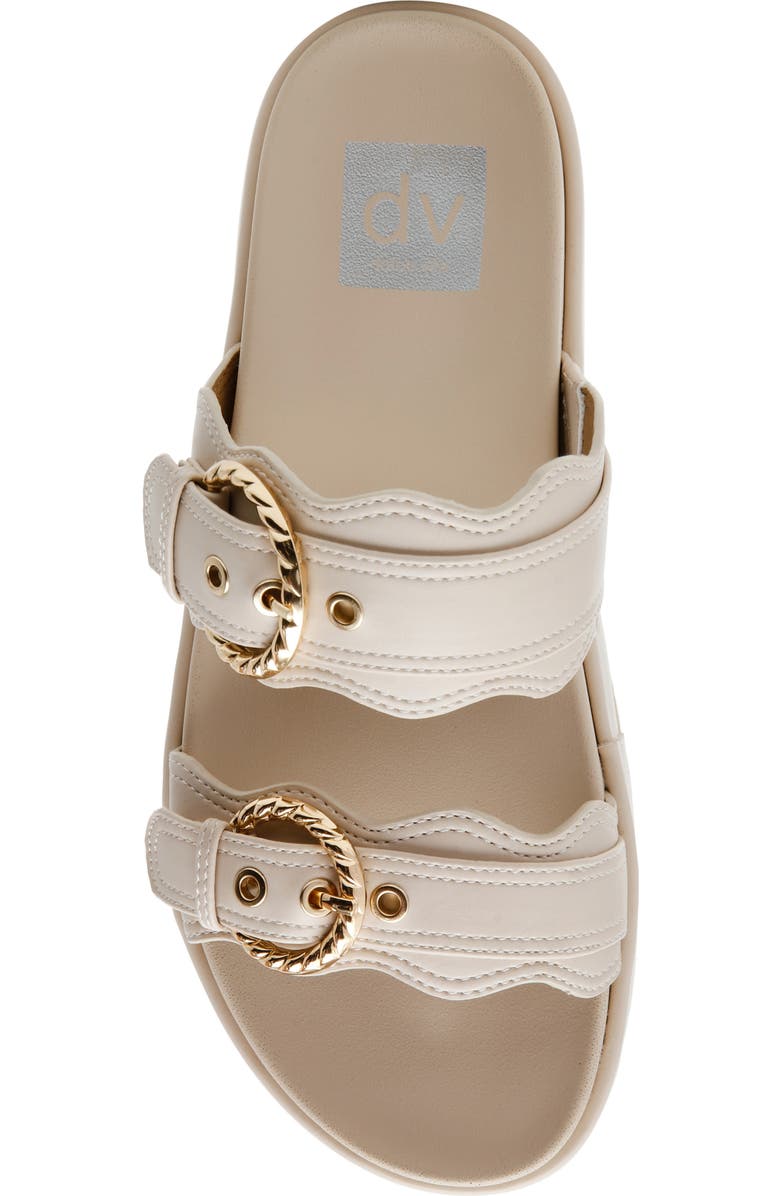 DV by Dolce Vita Serpent Platform Slide Sandal, Alternate, color, Ivory Smooth