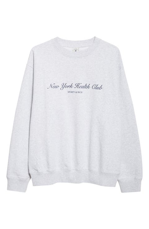 New York Health Club Graphic Sweatshirt
