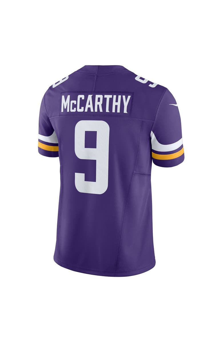 Nike Men's Nike J.J. McCarthy Purple Minnesota Vikings Vapor F.U.S.E. Limited Jersey, Alternate, color, Purple