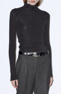 MANGO Wool Turtleneck Sweater