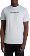 KARL LAGERFELD PARIS Core Logo Cotton T-Shirt