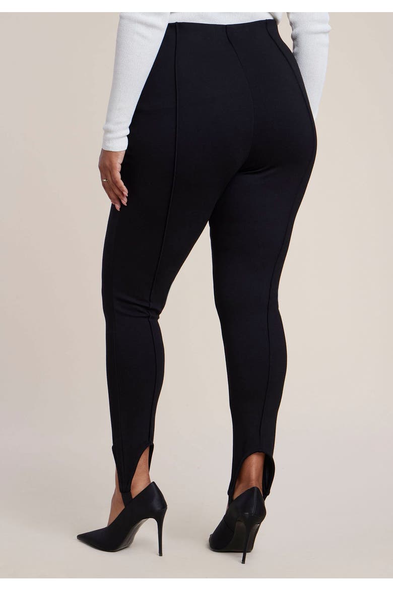 Miracle Flawless Ponte Stirrup Legging, Alternate, color, BLACK ONYX