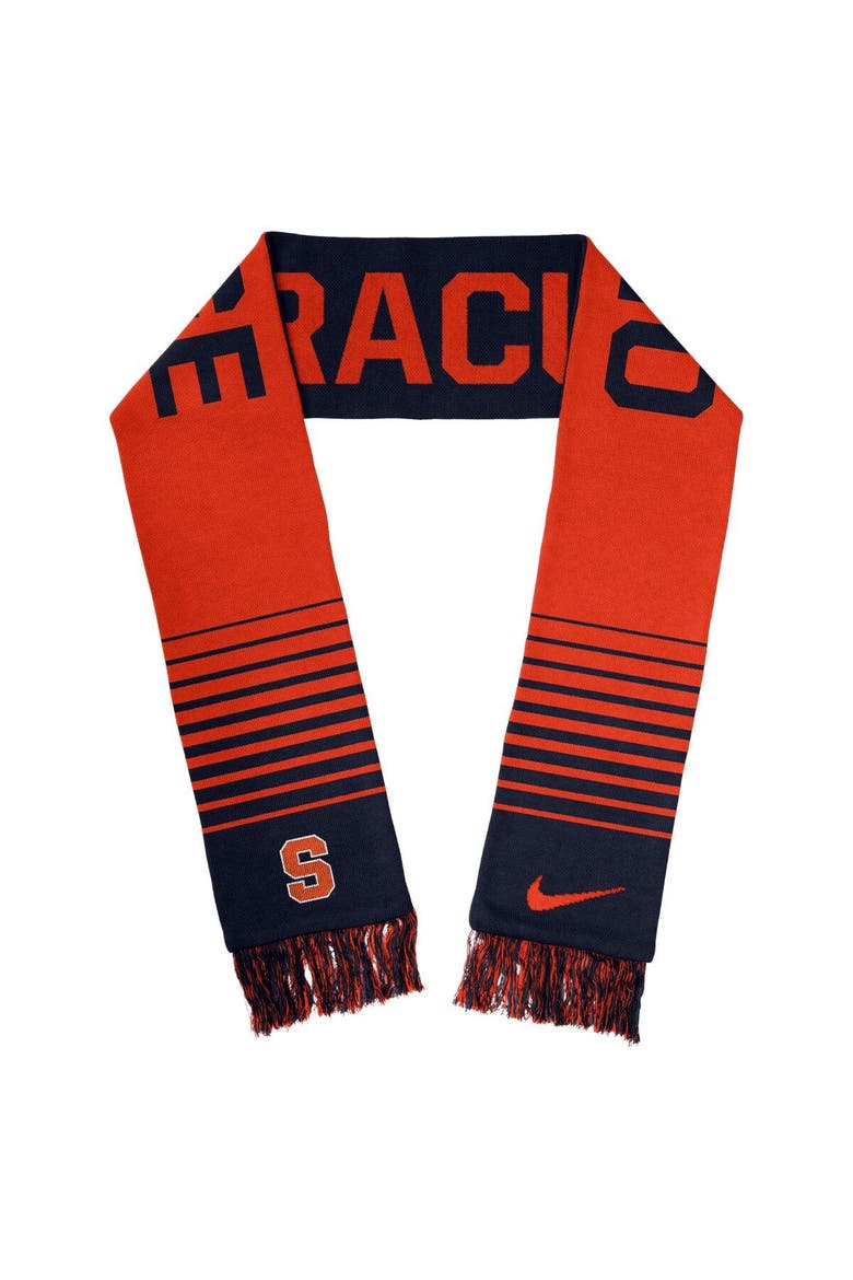 Syracuse Orange Space Force Rivalry Scarf, Main, color, Navy