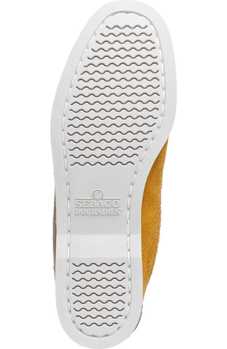 Sebago Dan Boat Roughout Penny Loafer, Alternate, color,