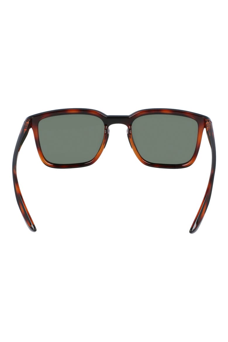 Circuit 55mm Square Sunglasses, Alternate, color, SOFT TORTOISE / GREEN