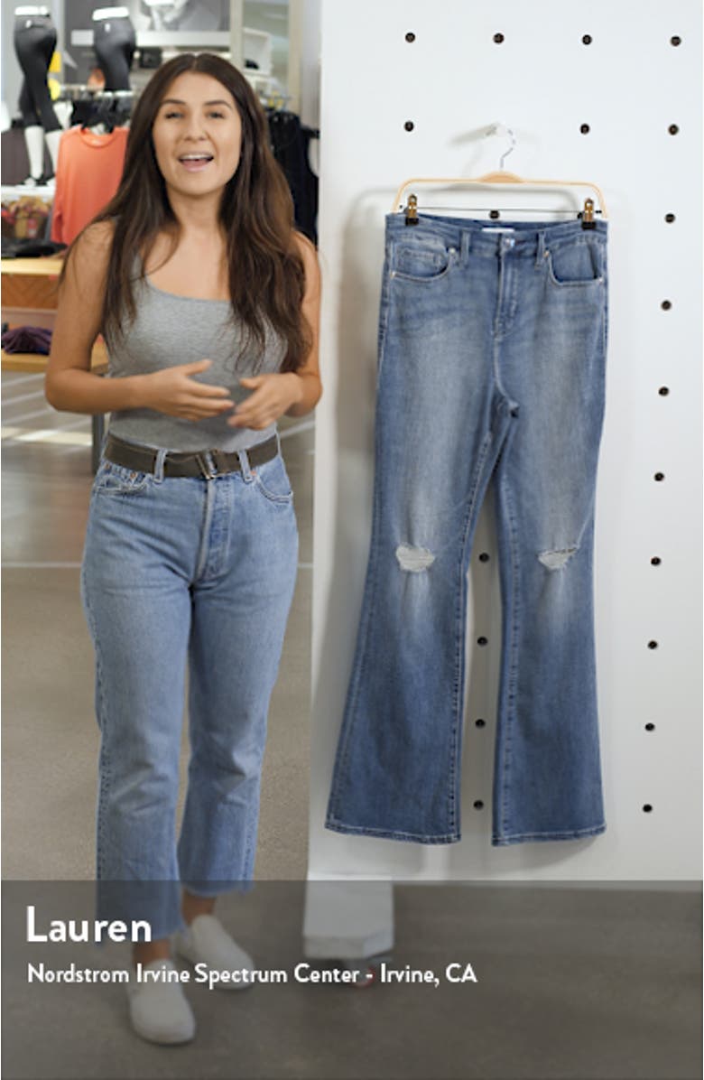 Good Flare Ripped Jeans, sales video thumbnail