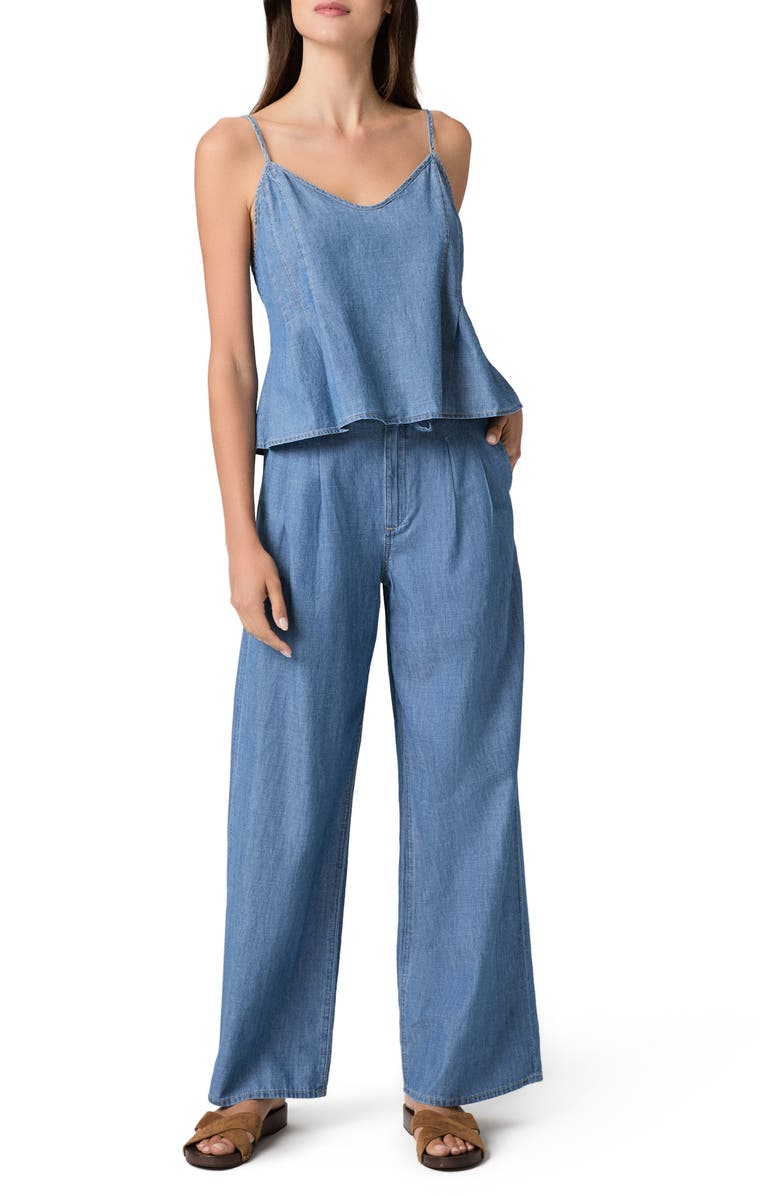 PAIGE Esther Chambray Camisole, Alternate, color, Azusa
