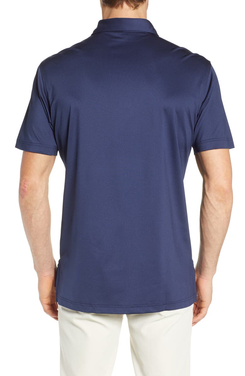 Peter Millar Sean Regular Fit Stretch Jersey Polo, Alternate, color, Navy