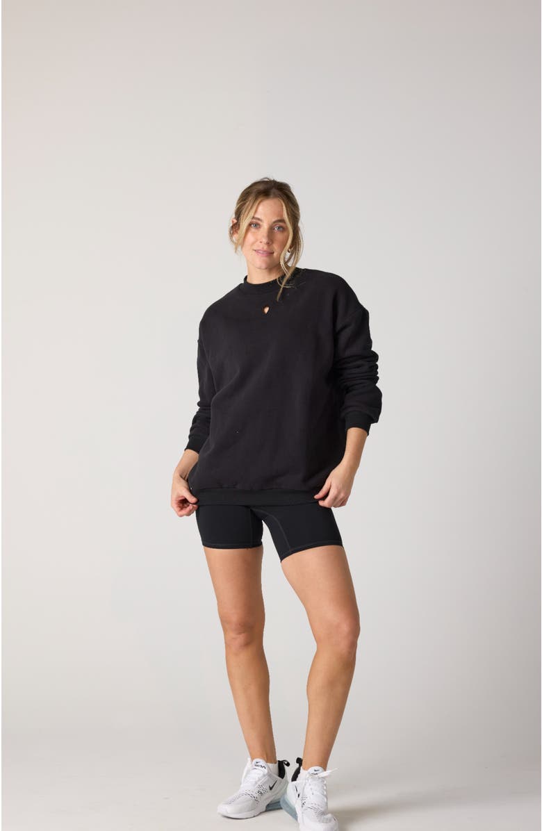 Daughter Lessons Love Crew, Main, color, Black