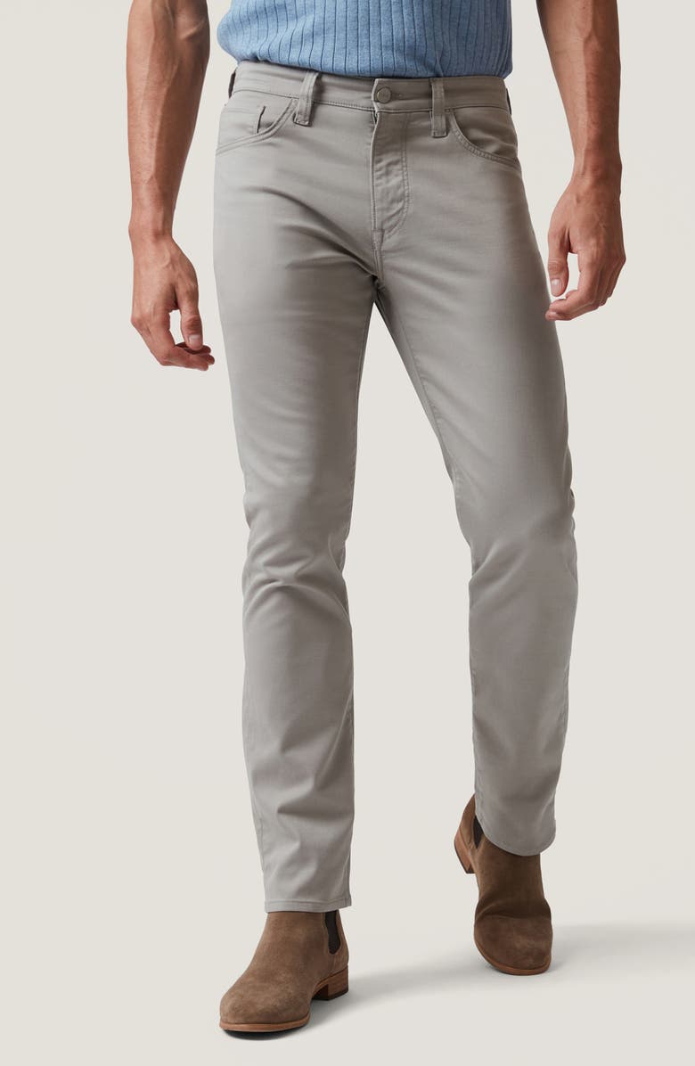 34 Heritage Courage Straight Leg CoolMax<sup>®</sup> Twill Pants, Main, color, Platinum Coolmax