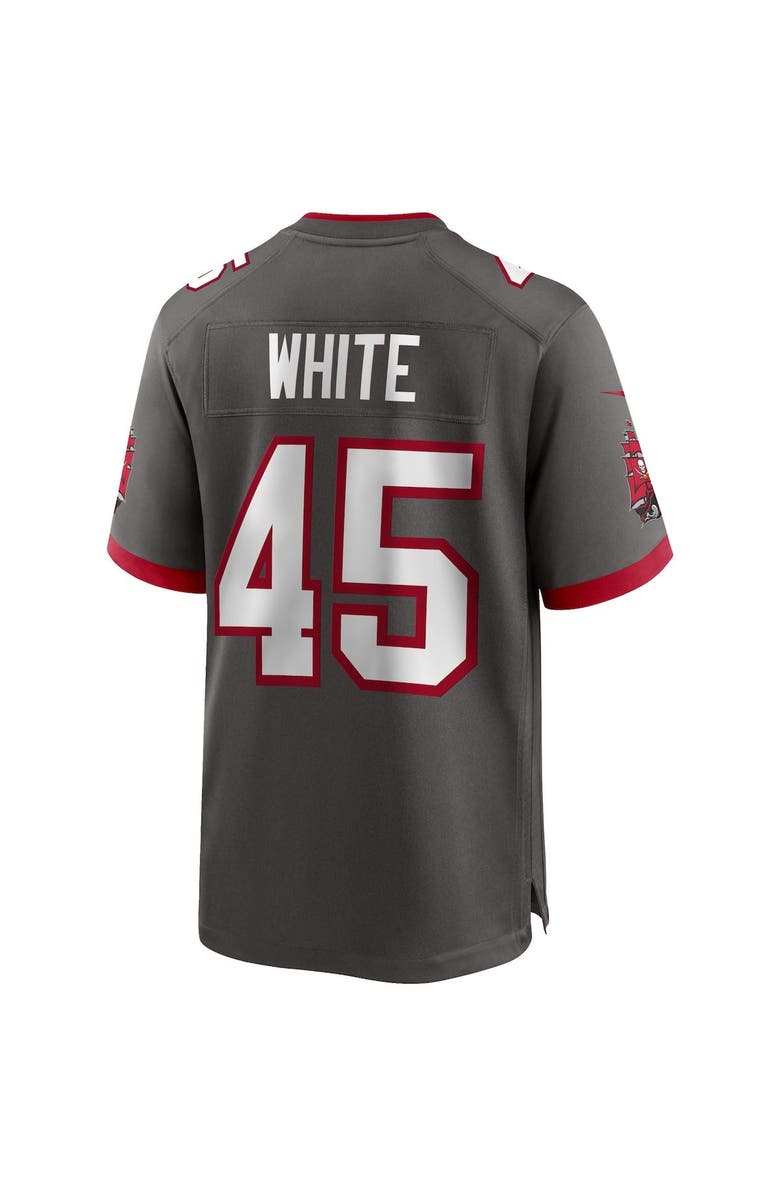 Nike Men's Nike Devin White Pewter Tampa Bay Buccaneers Game Jersey, Alternate, color, Pewter