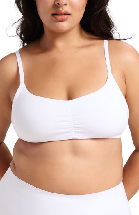 Organic Cotton No-Show V-Scoop Bra