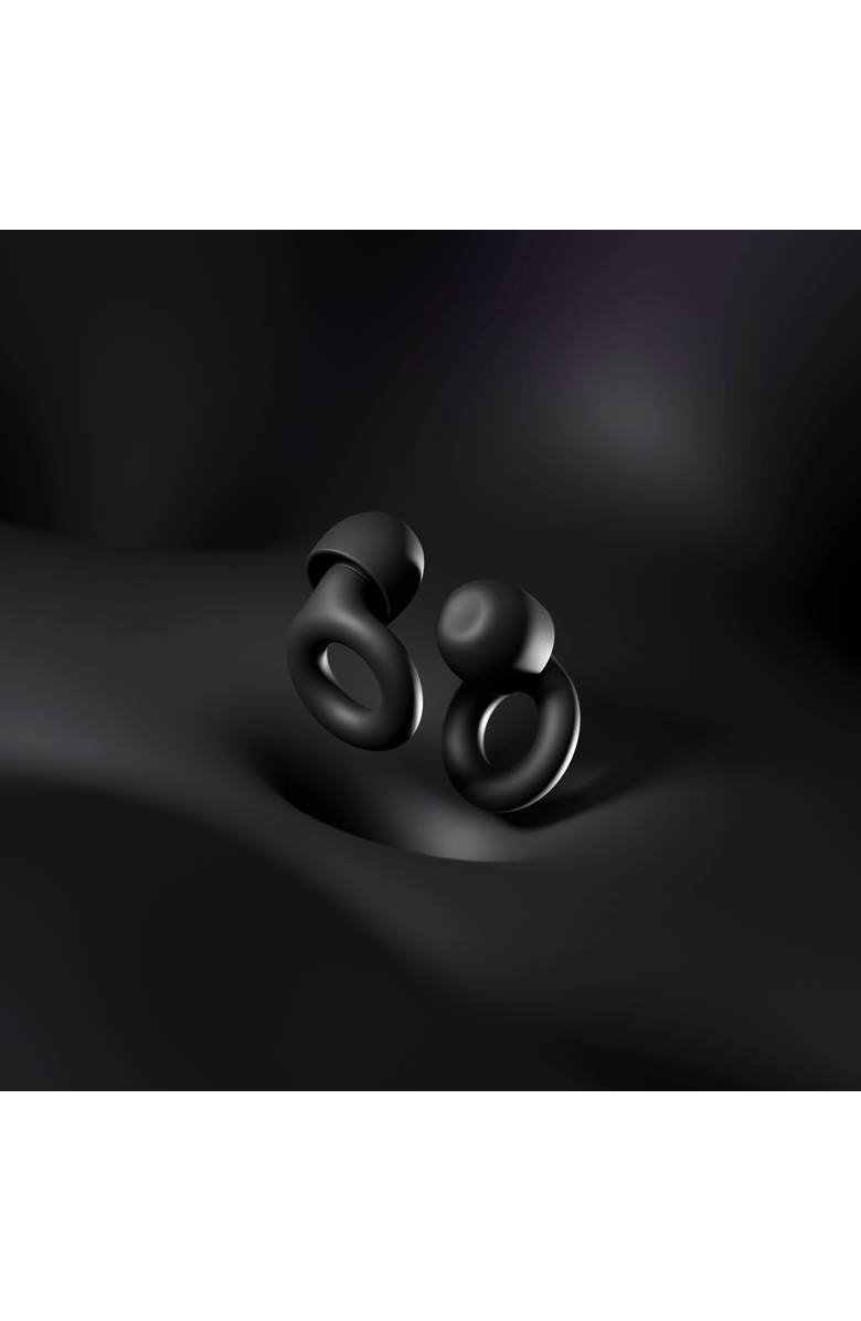 LOOP Quiet 2 Earplugs for Sleep, Focus, Travel & Commutes, Alternate, color, Black