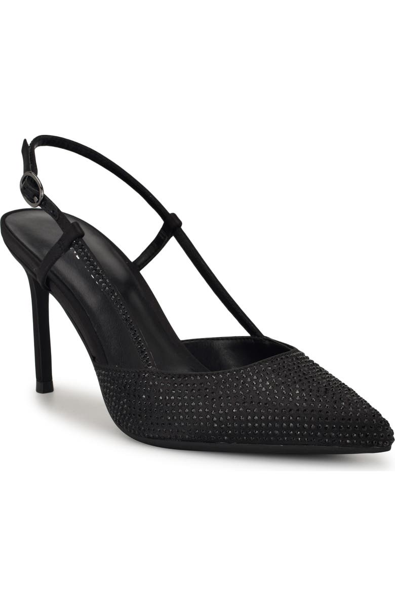 Nine West Romeo Rhinestone Slingback Pump, Main, color,