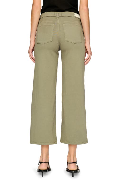 Dl1961 Hepburn Ankle Wide Leg Jeans In Coastal Marsh Ultimate Knit