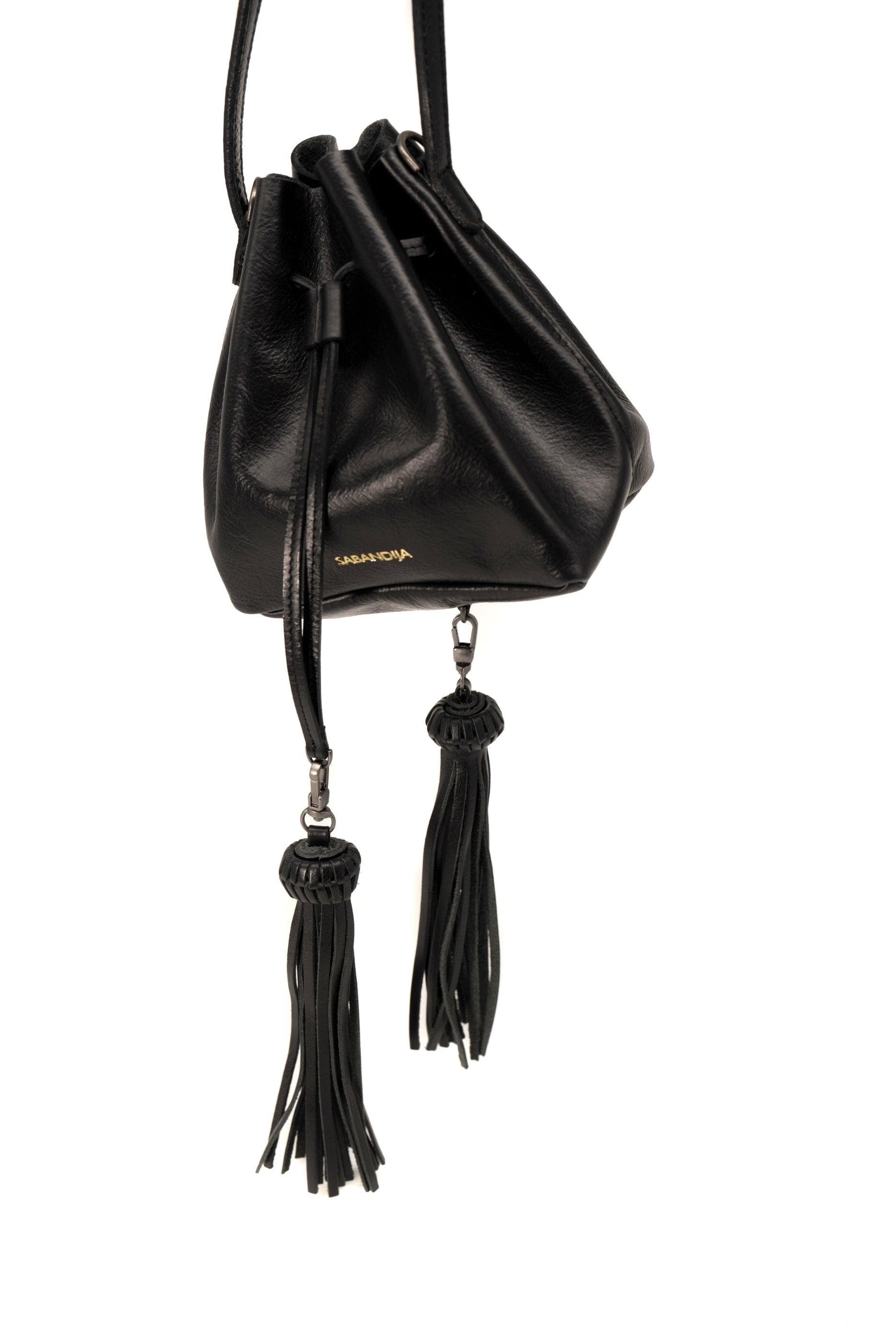 SABANDIJA Courtesy Leather Crossbody Bag, Main, color, 