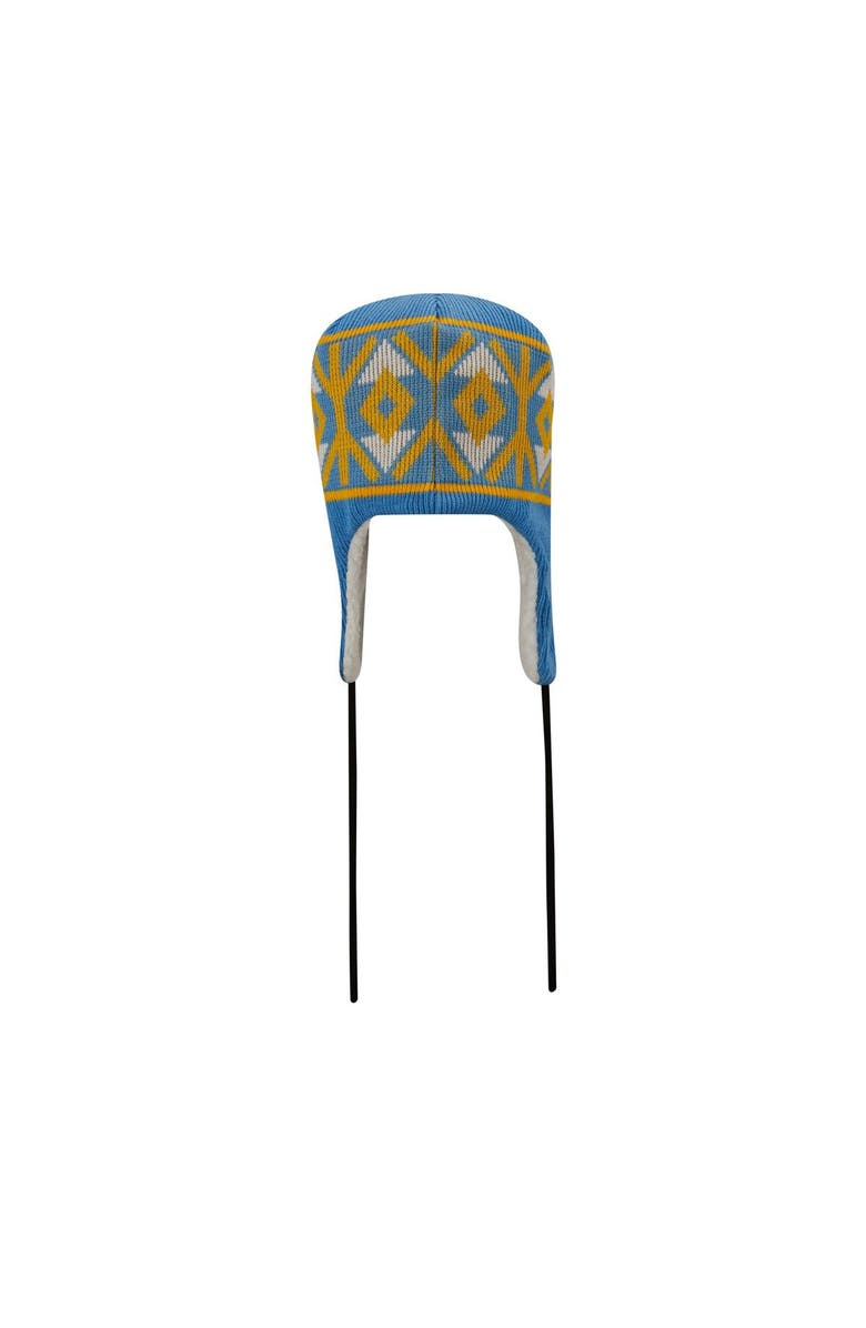 New Era Men's New Era  Powder Blue Los Angeles Chargers  Knit Trapper Hat, Alternate, color, 