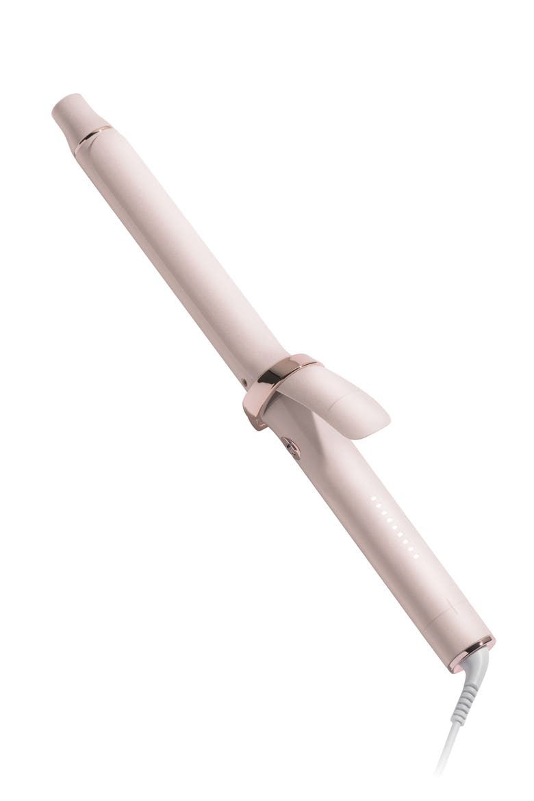 SinglePass Curl X 1" Ceramic Extra-Long Barrel Curling Iron, Main, color, SATIN BLUSH