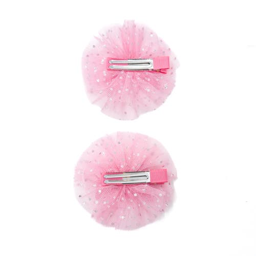 Puttisu 2pc Angel Sparkle Wings Clip Set In Pink