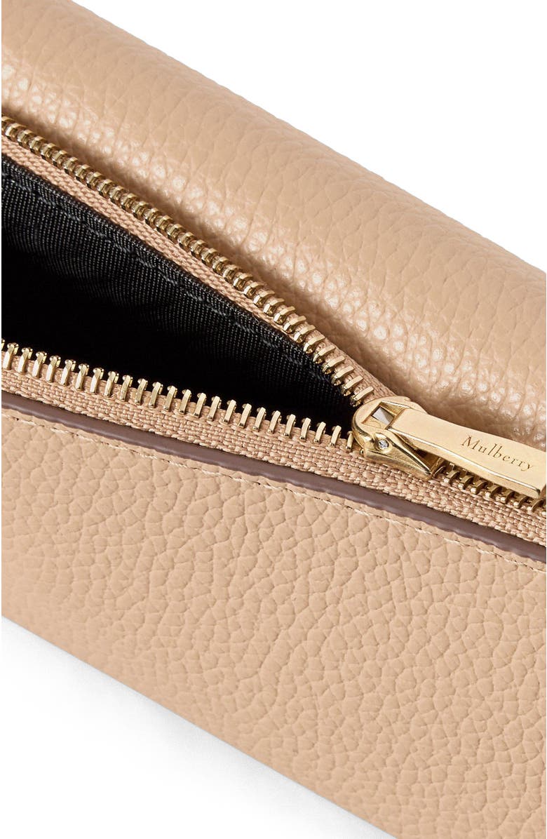 Mulberry Darley Folded Multi-Card Wallet, Alternate, color, Crumpet