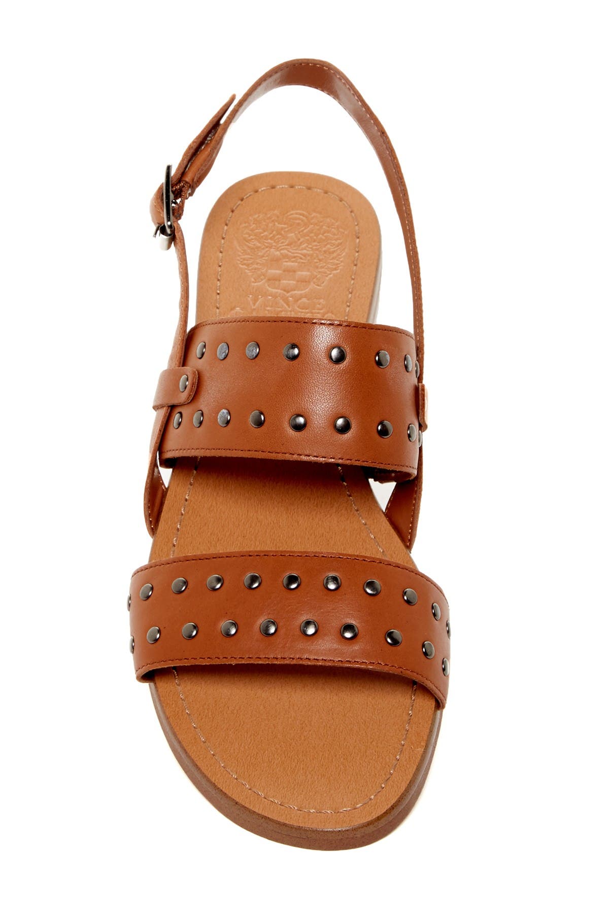 Vince Camuto Rickita Studded Leather Sandal, Alternate, color, 