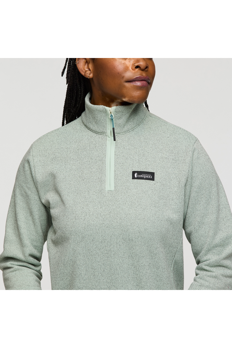 Envo Fleece Quarter-Zip Pullover - Women's, Alternate, color, Heather Foam
