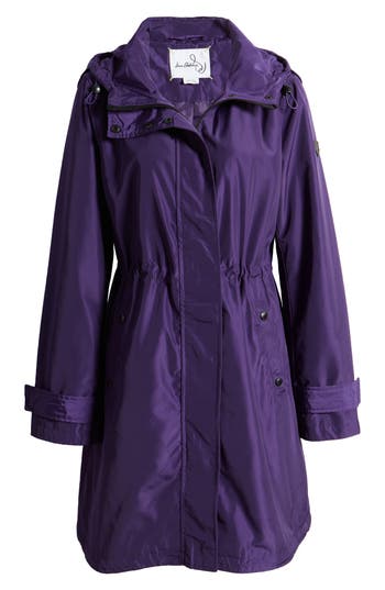 Sam Edelman Storm Hooded Rain Jacket