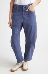 Nili Lotan Shon Stretch Cotton Pants