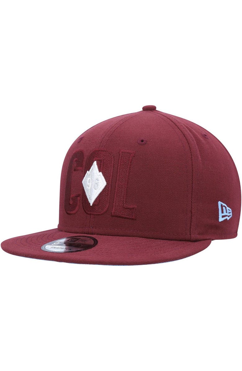 New Era Men's New Era Burgundy Colorado Rapids Kick Off 9FIFTY Snapback Hat, Alternate, color,
