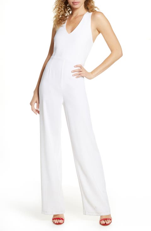BB Dakota Just One Look Stretch Crepe Jumpsuit
