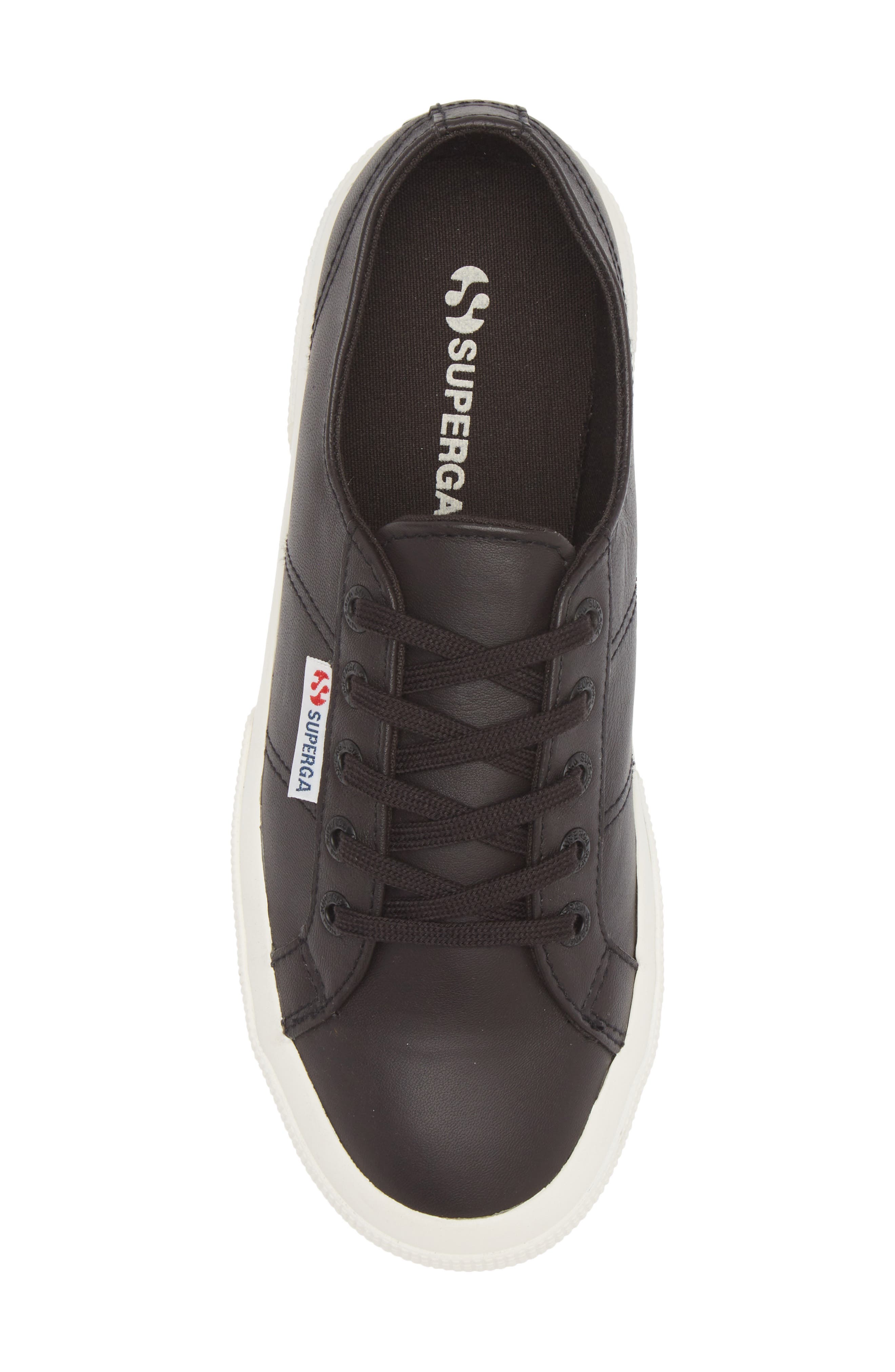 Superga 2750 Low Top Sneaker, Alternate, color, Black Bristol-Matte-Favorio
