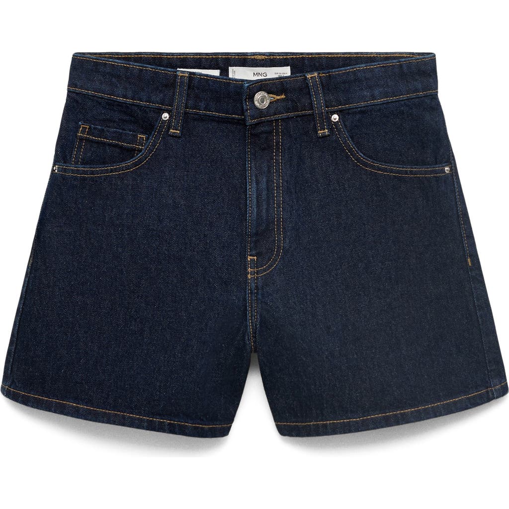 Mango Zoey High Waist Denim Shorts