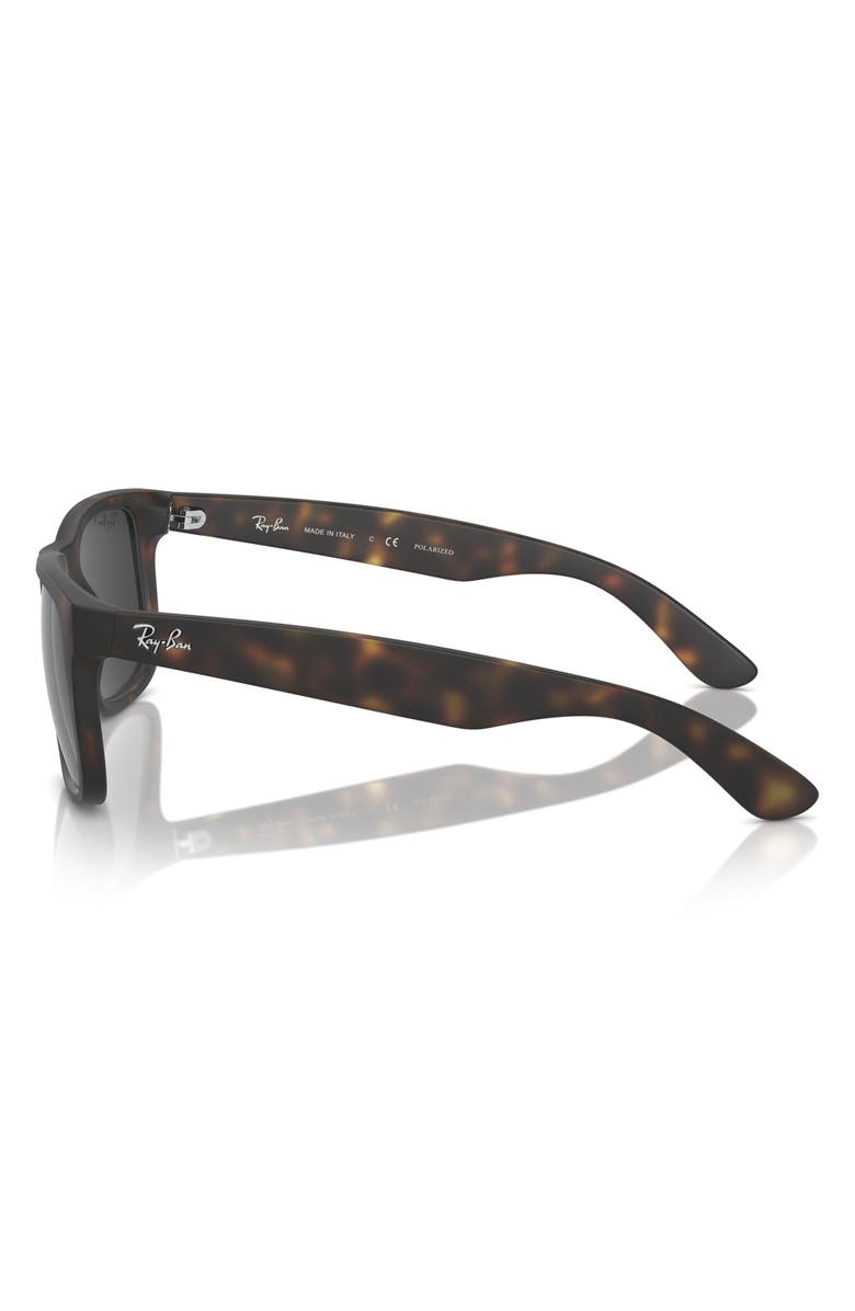 Ray-Ban Justin 54mm Polarized Sunglasses, Alternate, color, Grey