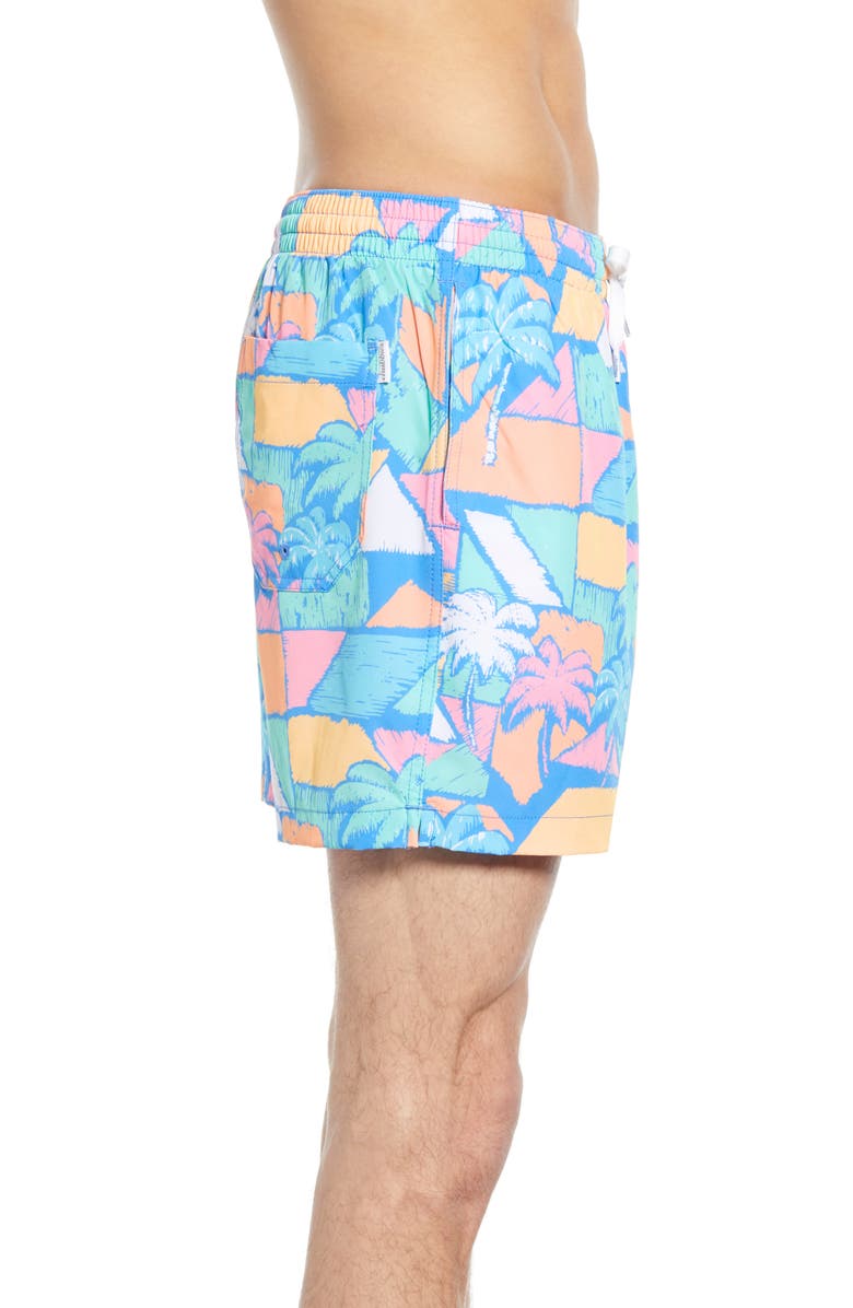 Chubbies The Oceansides Print Swim Trunks, Alternate, color,