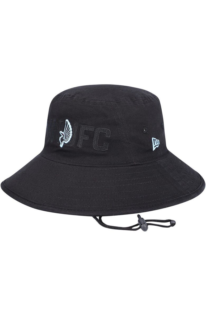 New Era Men's New Era Black Minnesota United FC Kick Off Bucket Hat, Alternate, color, 