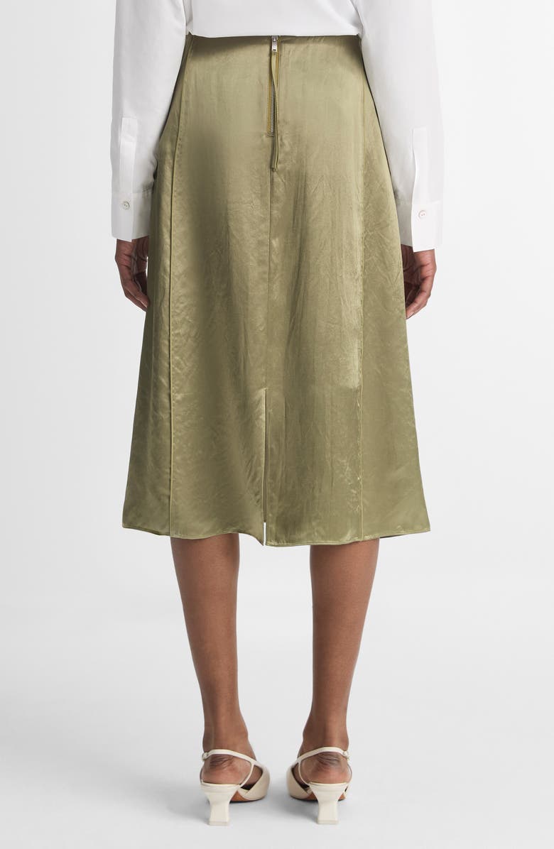 Vince Satin Skirt, Alternate, color, Earthly