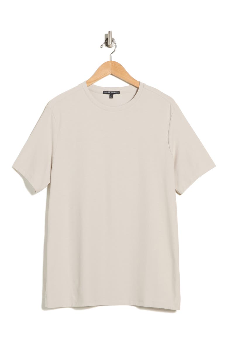 Hickman Solid T-Shirt, Alternate, color, MOONSTONE