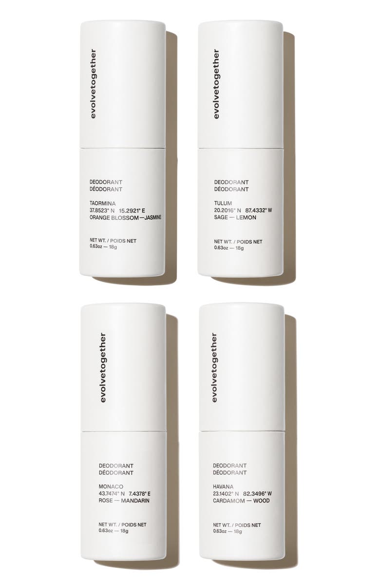 evolvetogether Deodorant Discovery Set, Main, color, 