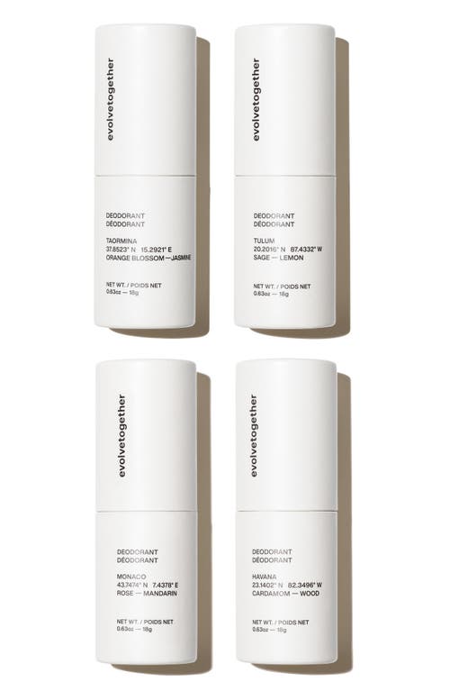 Evolvetogether Deodorant Discovery Set $44 Value In No Color