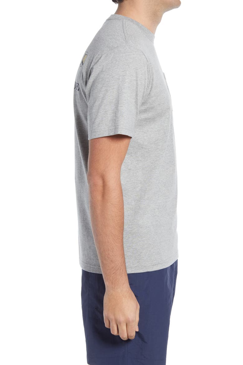 Boat in a Bottle Pocket Graphic Tee, Alternate, color, HEATHER GREY