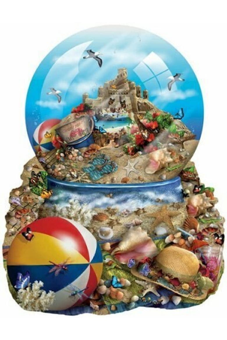 Sand Castle 1000 piece Jigsaw Puzzle for Adults Special Shape, Alternate, color, Multicolor